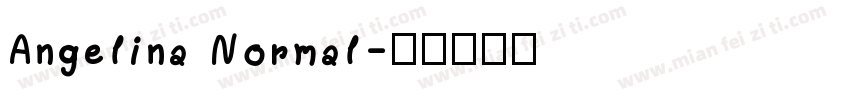 Angelina Normal字体转换
